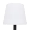 Preston Black LED Rechargeable Table Lamp