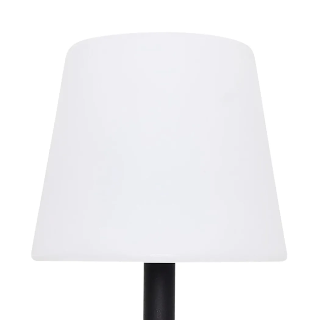 Preston Black LED Rechargeable Table Lamp