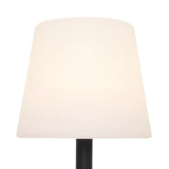 Preston Black LED Rechargeable Table Lamp