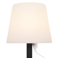 Preston Black LED Rechargeable Table Lamp