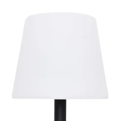 Preston Black LED Rechargeable Table Lamp