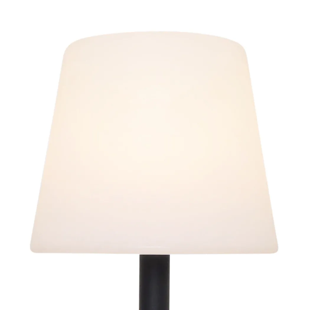 Preston Black LED Rechargeable Table Lamp