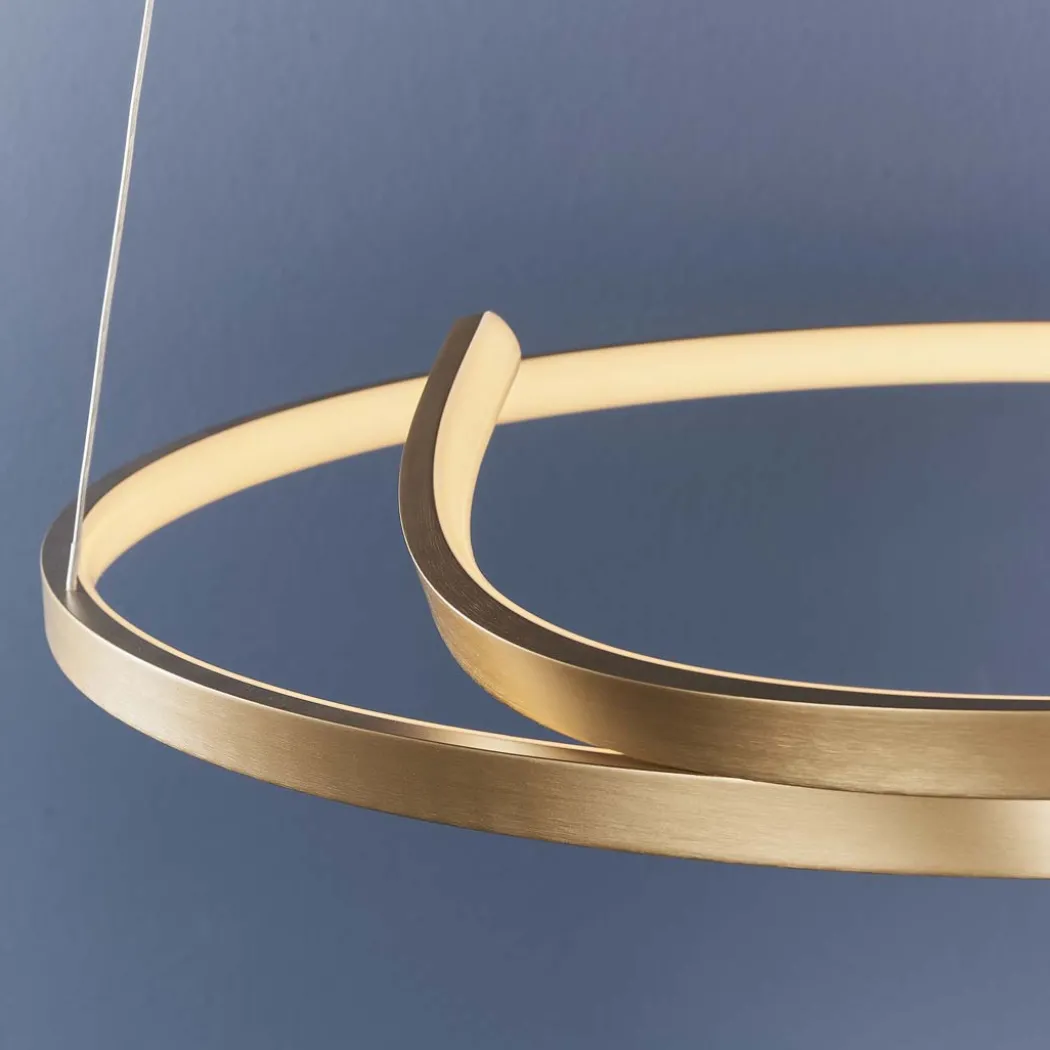 Rafe Matt Gold LED Ceiling Pendant