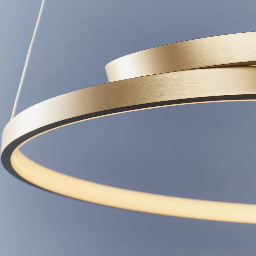 Rafe Matt Gold LED Ceiling Pendant
