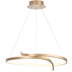 Rafe Matt Gold LED Ceiling Pendant