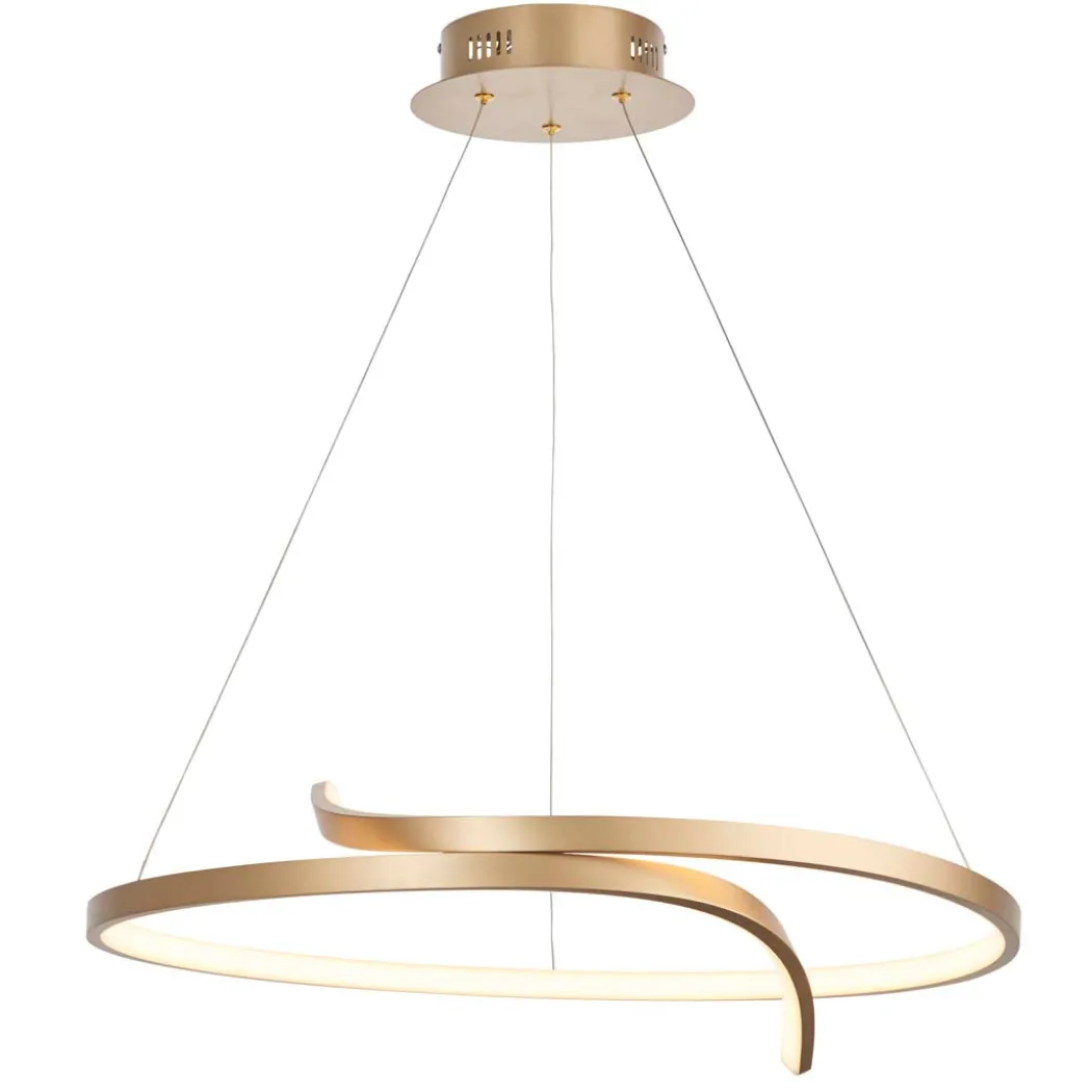 Rafe Matt Gold LED Ceiling Pendant