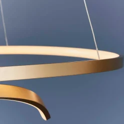 Rafe Matt Gold LED Ceiling Pendant