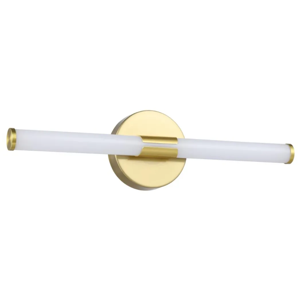 Ramola Gold LED Bathroom Wall Light
