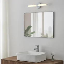 Ramola Silver LED Bathroom Wall Light