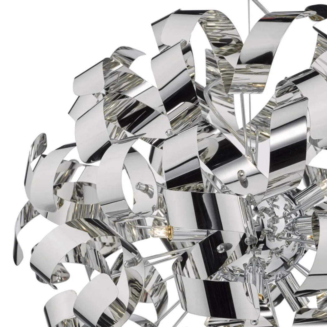 Rawley 9 Light Ceiling Light Polished Chrome