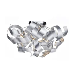 Rawley 4 Light Ceiling Light Aluminium