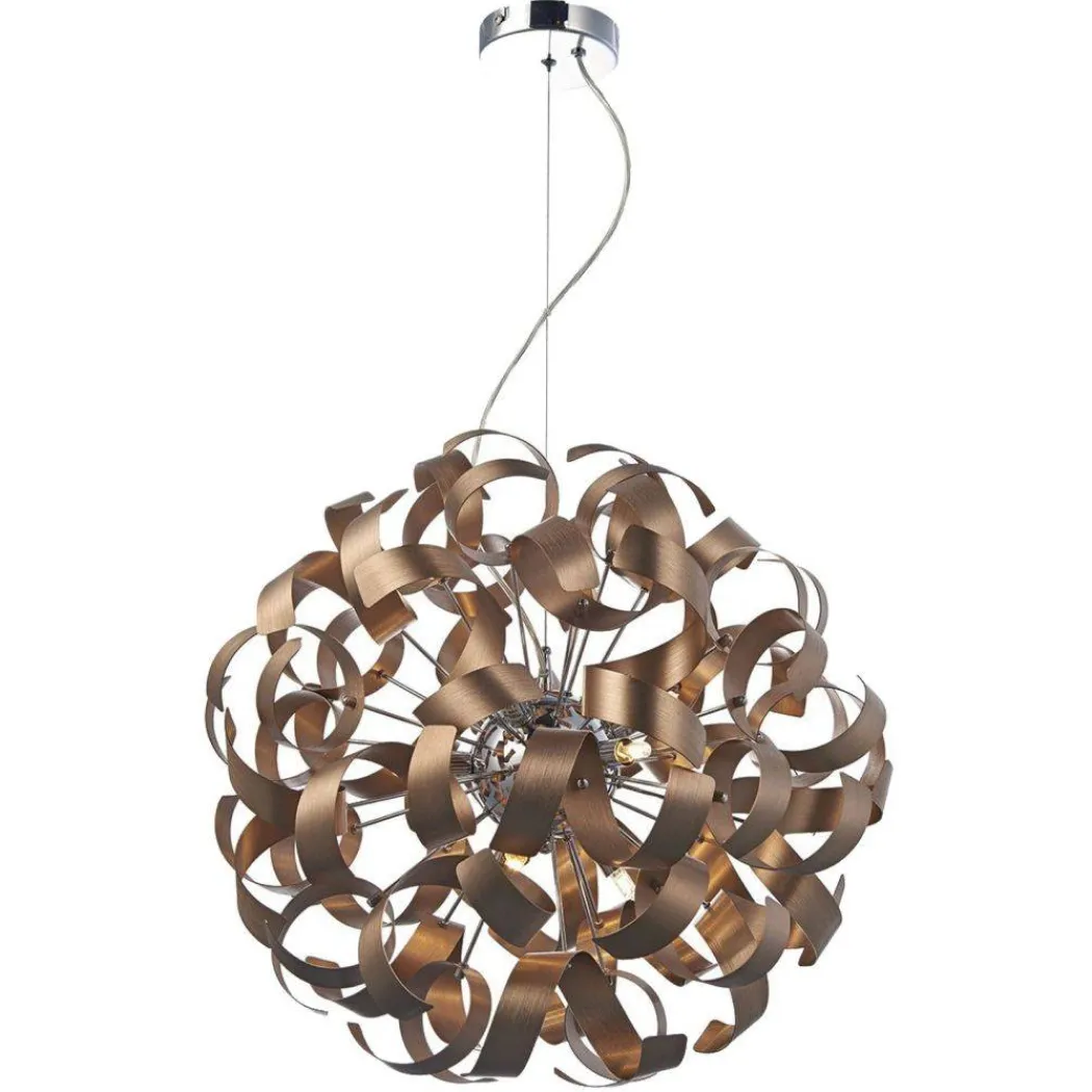 Rawley 9 Light Ceiling Pendant Copper