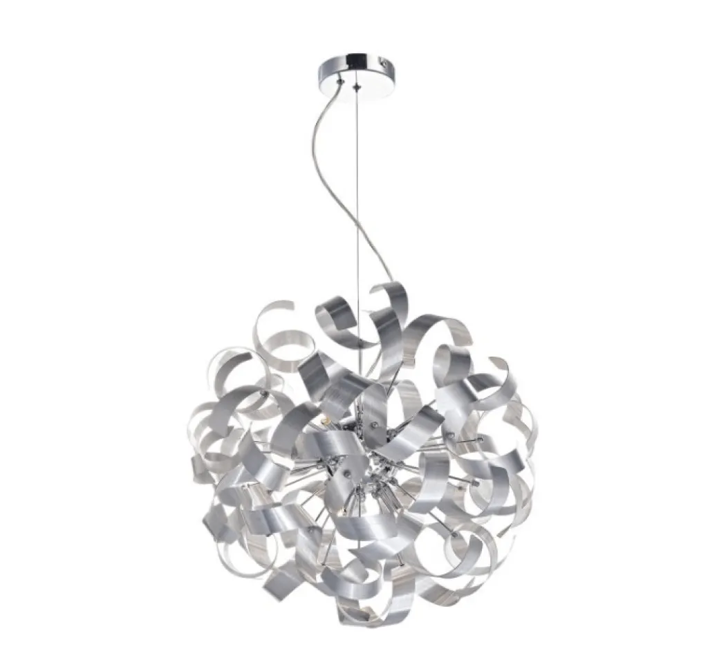 Rawley 9 Light Ceiling Pendant Aluminium