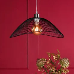 Rebel Small Black Ceiling Shade