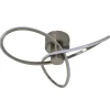 Reggie 3-Light LED Semi-Flush Satin Nickel Ceiling Light
