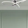 Reggie Polished Chrome LED Semi Flush Ceiling Light