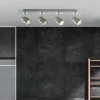 Reims 4 Light Chrome Ceiling Spotlight Bar