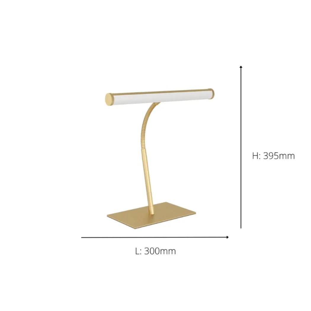 Riccione Brass LED Table Lamp