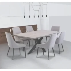 Rimini Light Grey Dining Chair