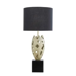 Riona Metallic Gold Table Lamp