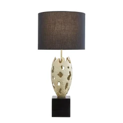 Riona Metallic Gold Table Lamp