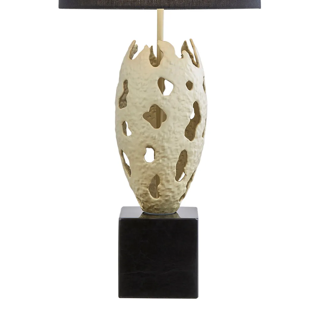 Riona Metallic Gold Table Lamp