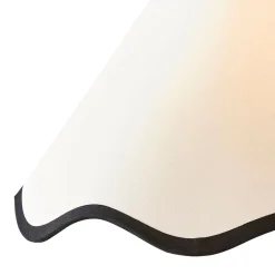 Ripple Shade Off White And Black 40.5Cm