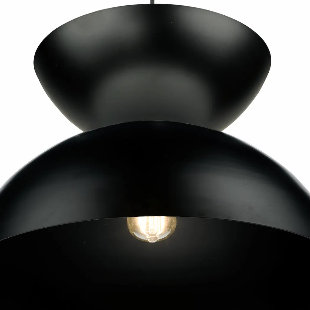 Riya Black Pendant