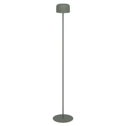 Roccanova Green Solar LED Rechargeable Touch Floor Lamp