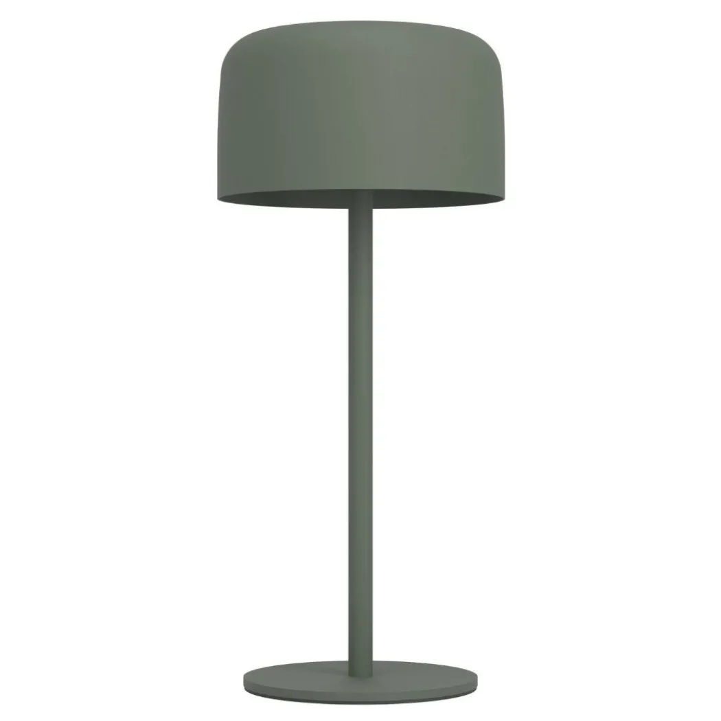 Roccanova Green Solar LED Rechargeable Touch Table Lamp