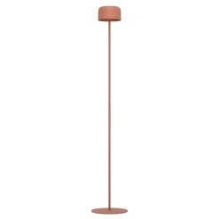 Roccanova Orange Solar LED Rechargeable Touch Floor Lamp