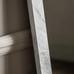 Romano White Marbled Mirror