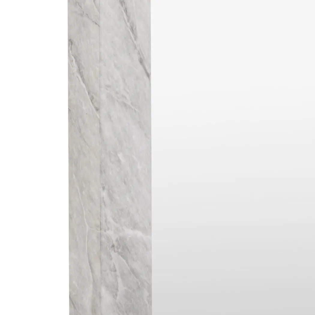 Romano White Marbled Mirror