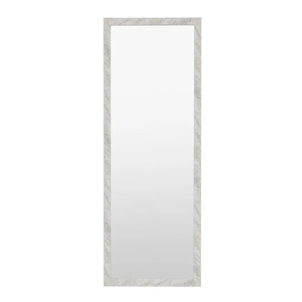 Romano White Marbled Mirror
