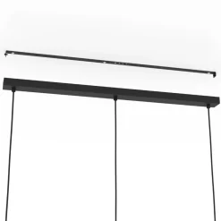 Romazzina 3 Light Black Ceiling Pendant Bar