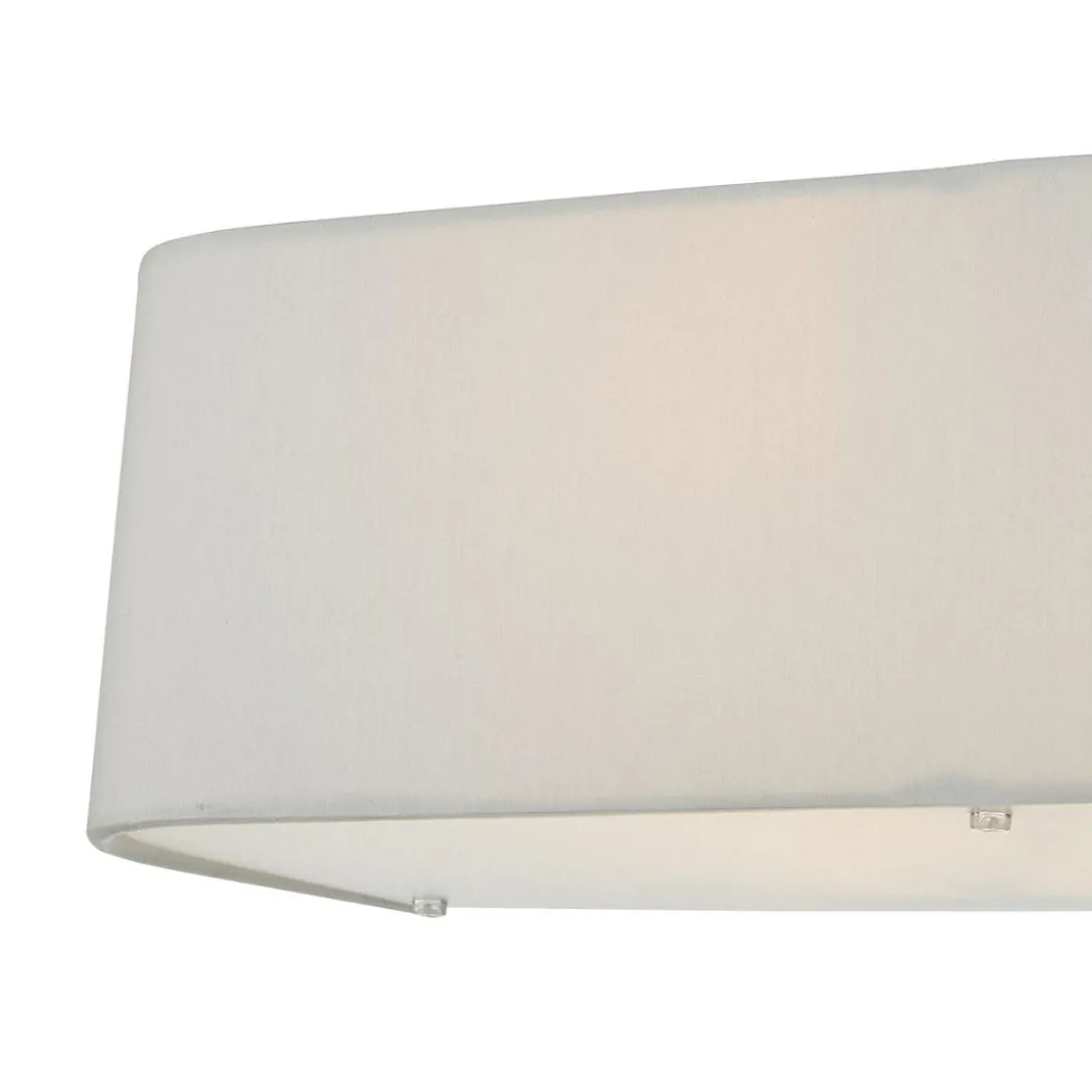 Ronda 2 Light Faux Silk Ivory Wall Light