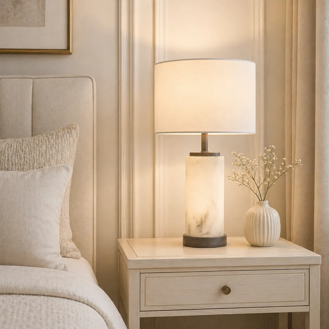 Rosalind Off White Table Lamp