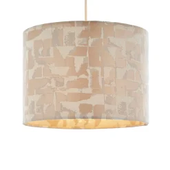 Rosiel Gold Jacquard 25Cm Shade