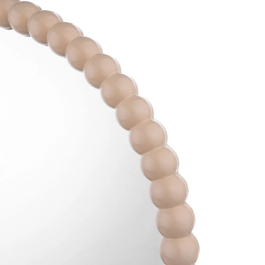 Ruan Round Mirror Cream