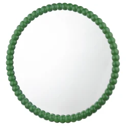 Ruan Round Mirror Green