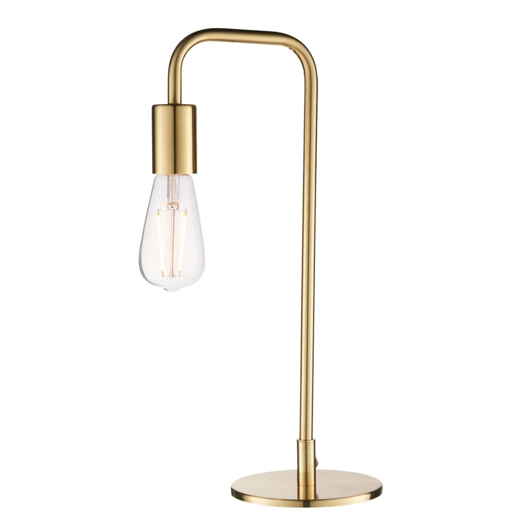 Rubens 45cm Table Lamp Satin Gold