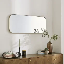 Ruden Champagne Rectangular Mirror