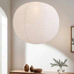 Rufus 100 Cm Paper Ball White Shade
