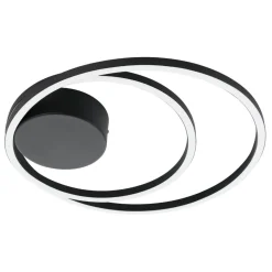 Ruotale Black LED Flush Ceiling Light