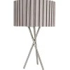 Sabella 43cm Table Lamp Satin Nickel