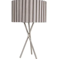 Sabella 43cm Table Lamp Satin Nickel