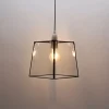 Sable Matte Black Glass Easy-Fit Pendant