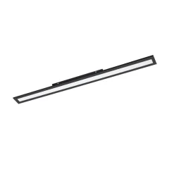 Salobrena 1 Black LED Flush Ceiling Light