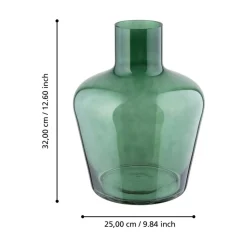 Samuntai Green Glass Vase Medium