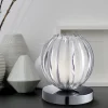 Sanday 13cm Touch Table Lamp Clear Small